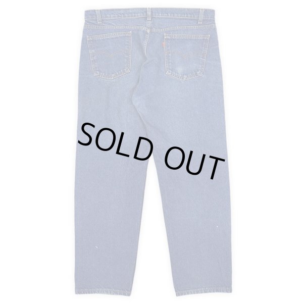 画像2: Late 80's Levi's 505 デニムパンツ "MADE IN USA / W38 L30" (2)