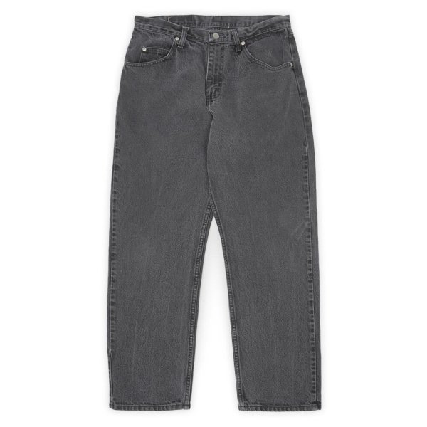 画像1: 00's Wrangler 97601CB ブラックデニムパンツ "W32 L30" (1)