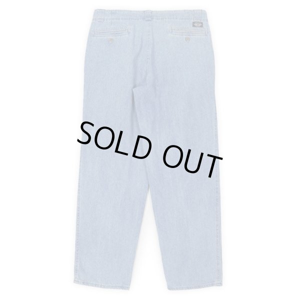 画像2: 90's DOCKERS 2タック デニムトラウザー "MADE IN USA / W33 L30" (2)