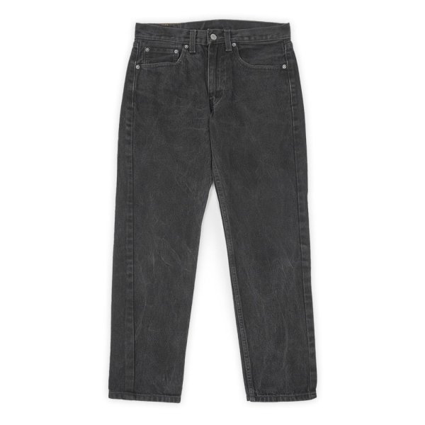 画像1: 00's Levi's 505 ブラックデニムパンツ "W31 L29相当" (1)