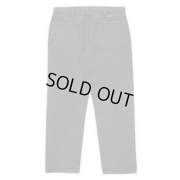 画像2: 00's RUSTLER ブラックデニムパンツ "W38 L30" (2)