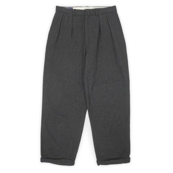 画像1: 90's Polo Ralph Lauren 2タック ウールトラウザー "実寸W31 L28" (1)