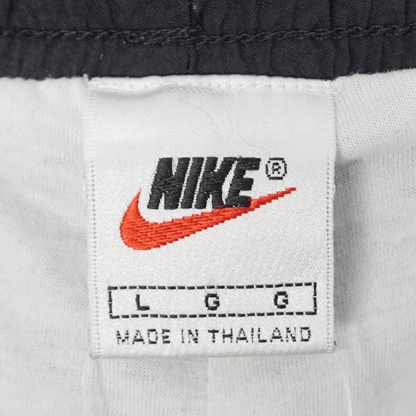 画像2: 90's NIKE ナイロンパンツ "BLACK" (2)