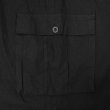 画像4: 00's TRUTUS Blancarra 1タック カーゴショーツ "BLACK / Linen×Rayon" (4)