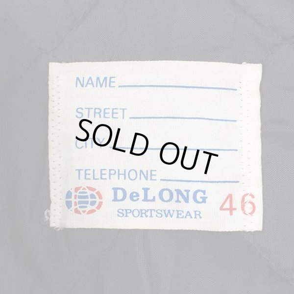 画像3: 70's DeLong レザー切り替え ロングスタジャン (3)