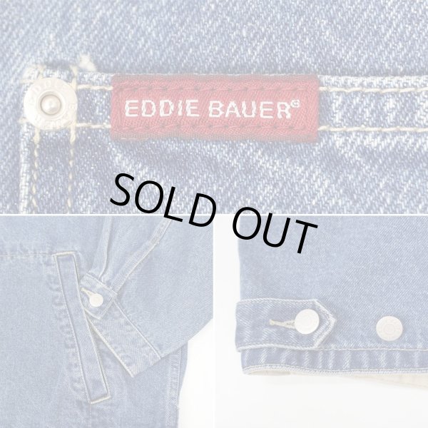 画像4: Early 00's Eddie Bauer デニムジャケット (4)