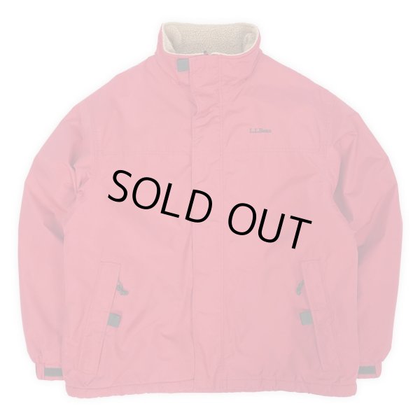 画像1: 90's L.L.Bean フリースライナー ゴアテックスジャケット "RED" (1)