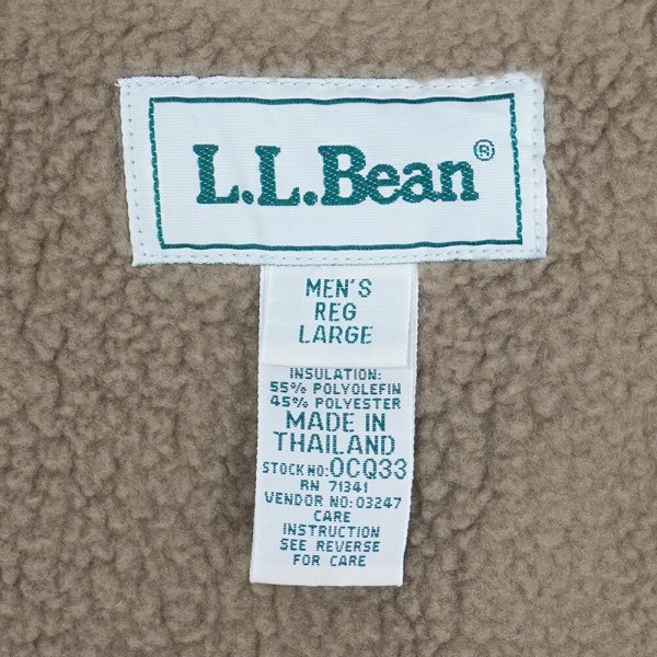 画像2: 90's L.L.Bean フリースライナー ゴアテックスジャケット "RED" (2)