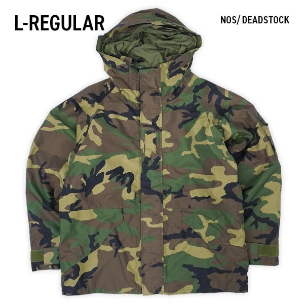画像1: 【DEADSTOCK / LARGE-REGULAR】00's US.ARMY ECWCS ウッドランドカモ柄 GORE-TEX PARKA (1)