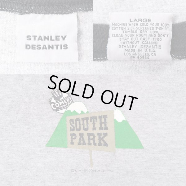 画像3: 90's SOUTH PARK × STANLEY DESANTIS ラグランTシャツ "MADE IN USA" (3)