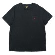 画像1: 00's Polo Ralph Lauren ポケットTシャツ "BLACK" (1)