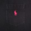 画像2: 00's Polo Ralph Lauren ポケットTシャツ "BLACK" (2)