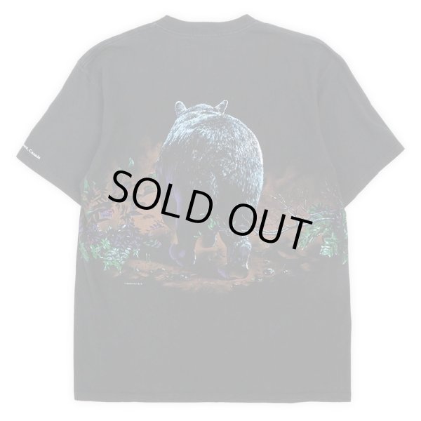 画像2: 90's HABITAT XCV 両面アニマルプリントTシャツ “BEAR” (2)