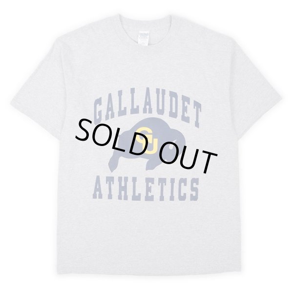 画像1: 00's GALLAUDET ATHLETICS 3段プリントTシャツ (1)