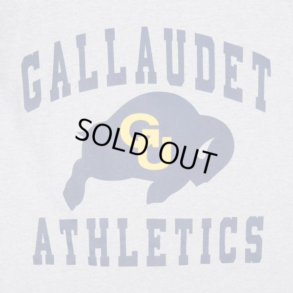 画像2: 00's GALLAUDET ATHLETICS 3段プリントTシャツ (2)