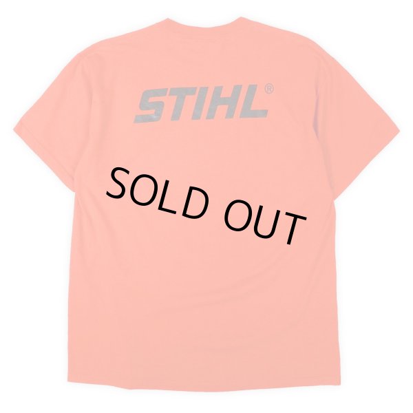 画像2: 90-00's STIHL ロゴプリントTシャツ (2)