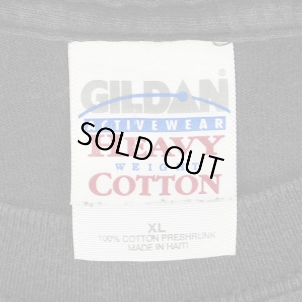 画像3: Early 00's JACK DANIEL'S ロゴプリントTシャツ "GILDAN Body / FADE BLACK" (3)