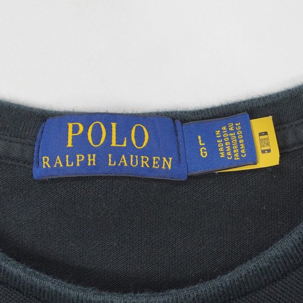 画像2: 00's Polo Ralph Lauren コットンピケ ポケットTシャツ "裾ポニー" (2)
