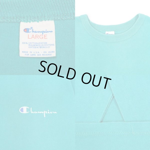 画像2: 80's Champion スクリプトロゴ Tシャツ "MADE IN USA" (2)