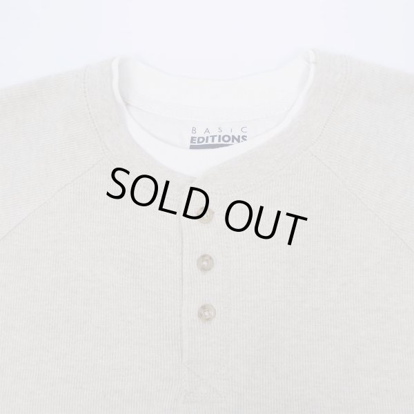 画像3: BASIC EDITIONS ヘンリーネックカットソー "DEADSTOCK" (3)