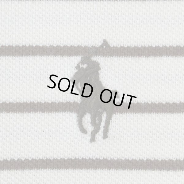 画像3: 00's Polo Ralph Lauren ボーダー柄 ポロシャツ (3)