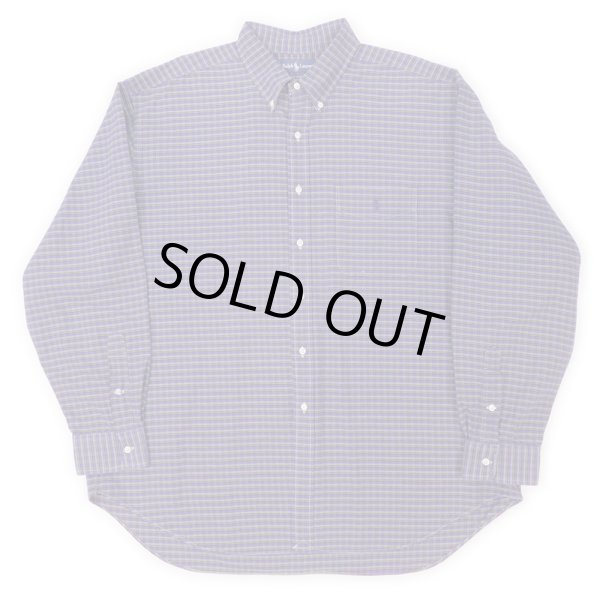 画像1: 90's Polo Ralph Lauren ボタンダウンシャツ "BIG SHIRT" #4 (1)