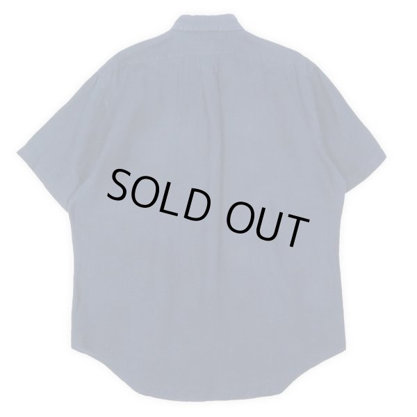 画像2: 00's Polo Ralph Lauren S/S ボタンダウンシャツ "LINEN" (2)