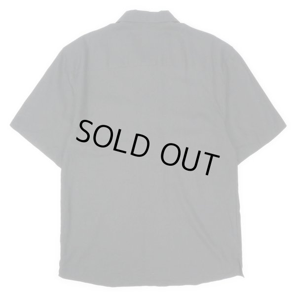 画像2: 00's TRUST S/S オープンカラーシャツ "LINEN × RAYON" (2)