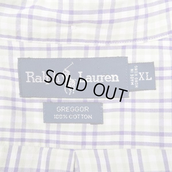 画像3: 90's Ralph Lauren S/S 3点留め ボタンダウンシャツ "GREGGOR" (3)