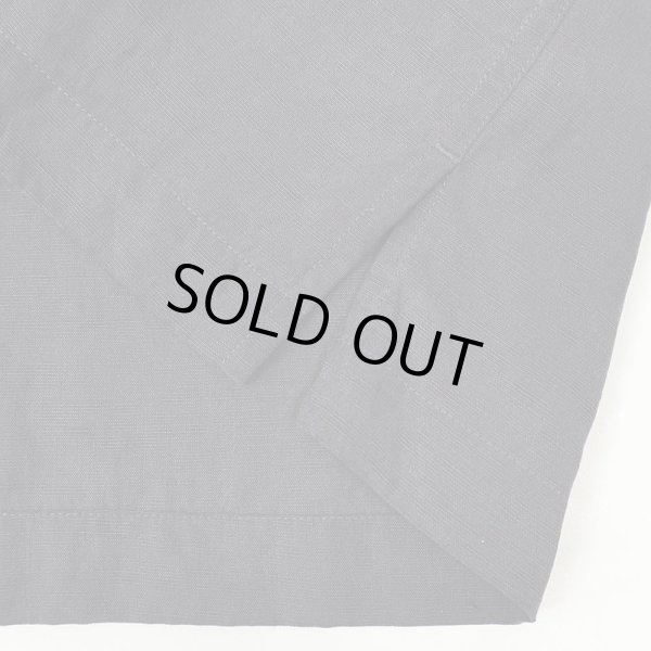 画像4: 90's LANDS’ END オープンカラーシャツ “BLACK / SILK×LINEN" (4)