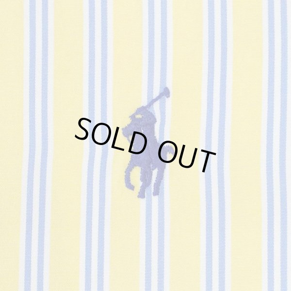 画像4: 00's Polo Ralph Lauren マルチストライプ柄 ボタンダウンシャツ "CUSTOM FIT" (4)