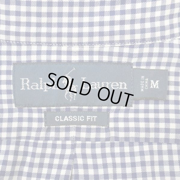 画像2: 00's Polo Ralph Lauren ギンガムチェック柄 ボタンダウンシャツ "CLASSIC FIT" (2)