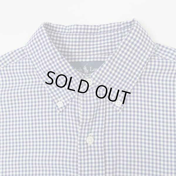 画像4: 00's Polo Ralph Lauren ギンガムチェック柄 ボタンダウンシャツ "CLASSIC FIT" (4)