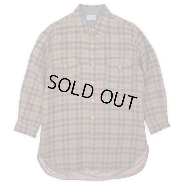 画像1: 50's PENDLETON ウールシャツ “Brown Plaid” (1)