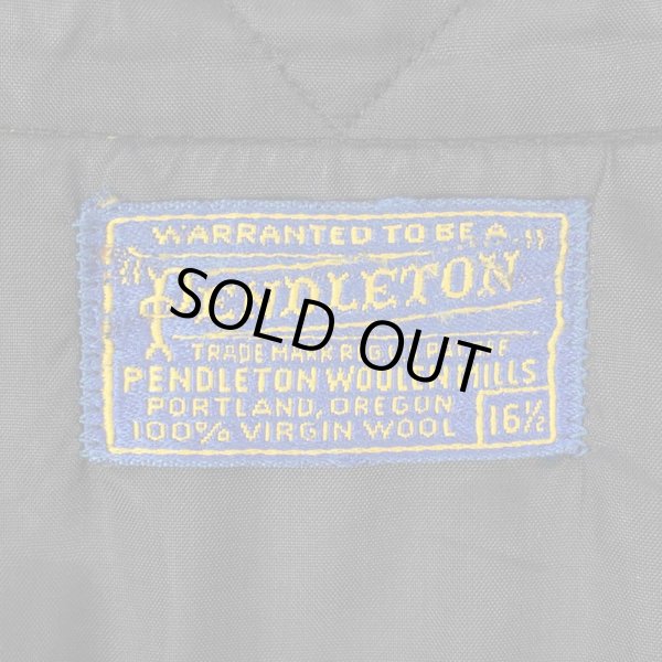 画像2: 50's PENDLETON ウールシャツ “Brown Plaid” (2)