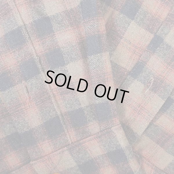 画像4: 50's PENDLETON ウールシャツ “Brown Plaid” (4)