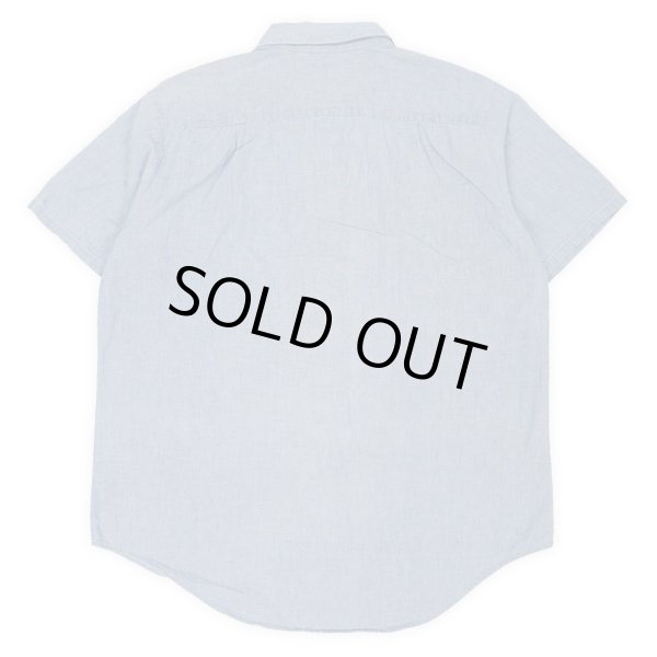 画像2: 70's BIG MAC S/S コットンシャンブレーシャツ (2)