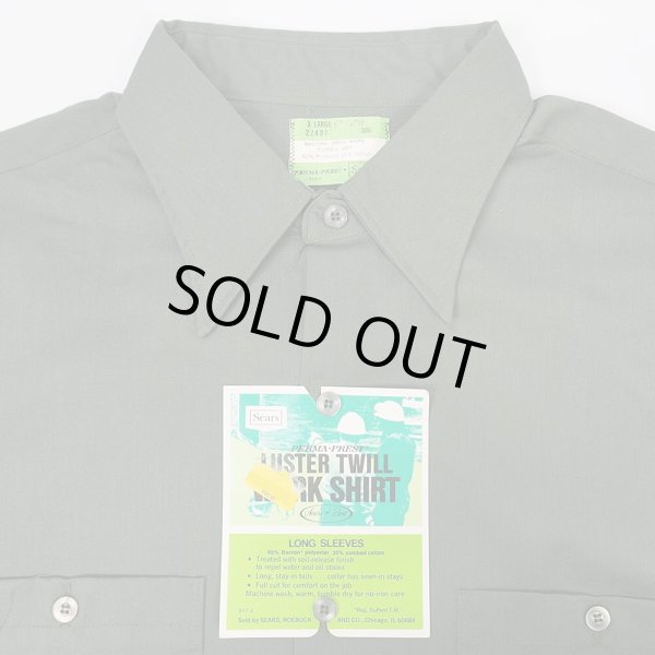 画像3: 70's SEARS ワークシャツ "PERMA PREST / DEADSTOCK" (3)