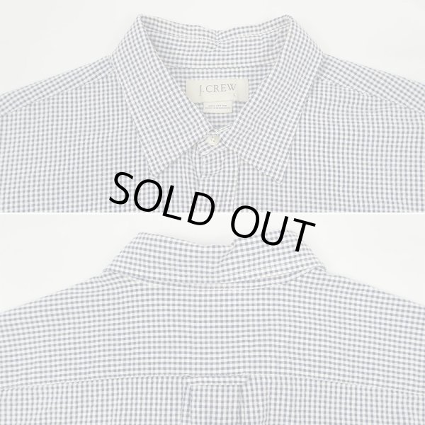 画像3: 00's J.CREW ギンガムチェック柄 S/S シアサッカーシャツ (3)