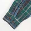 画像4: 90's ST JOHN'S BAY ヘビーネルシャツ "GREEN Plaid" (4)