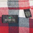 画像2: 90's RED HEAD ブロックチェック柄 ヘビーネルシャツ (2)
