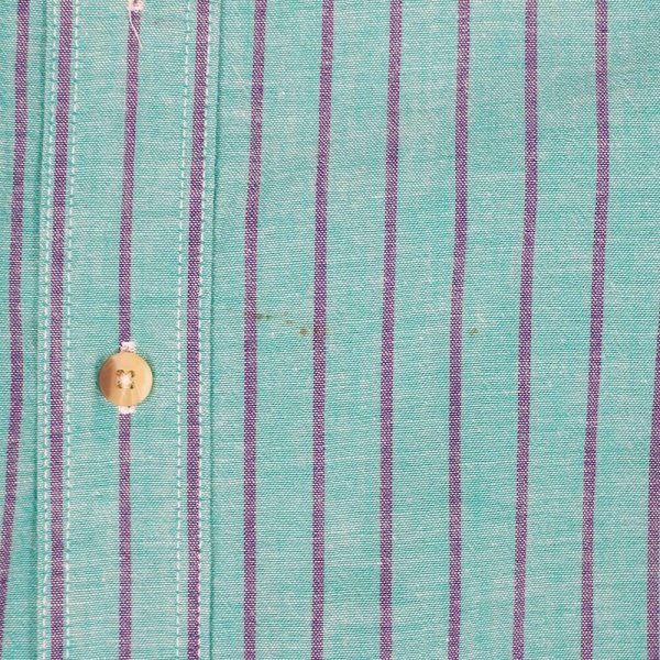 画像5: 90's L.L.Bean ストライプ柄 ボタンダウンシャツ "MADE IN USA" (5)