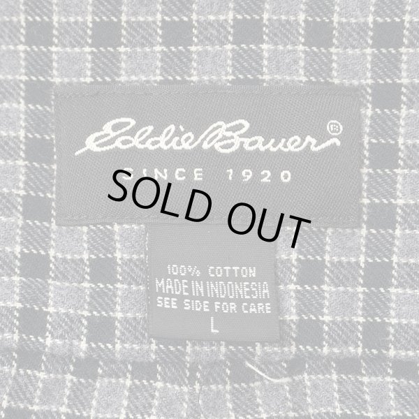 画像2: 00's Eddie Bauer フランネルシャツ (2)
