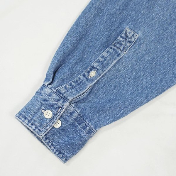 画像4: 90's Banana Republic デニムワークシャツ (4)