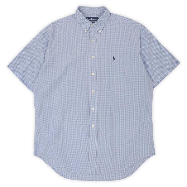 画像1: 90's Polo Ralph Lauren S/S ボタンダウンシャツ “YARMOUTH” (1)
