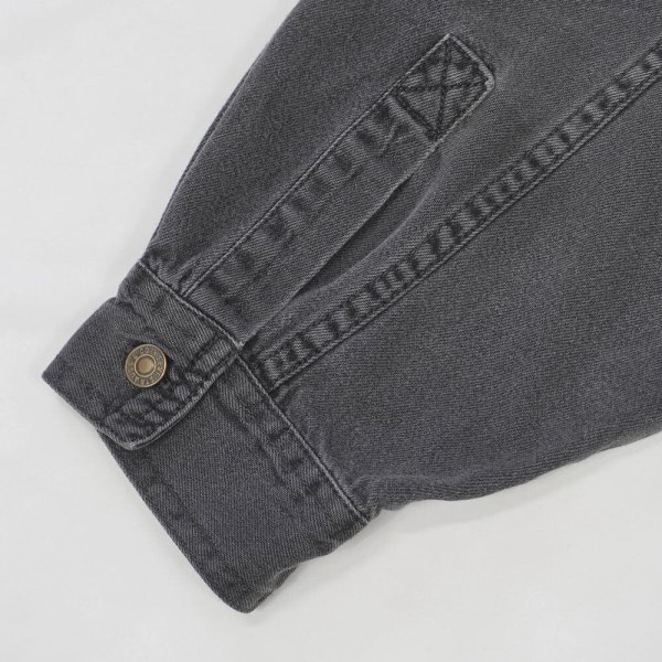 画像5: 90-00's Levi's ブラックデニム ワークシャツ (5)