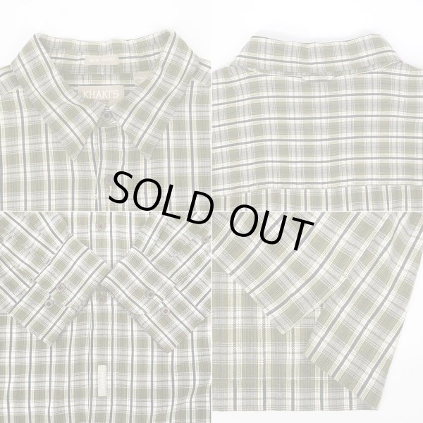 画像3: 90's KHAKI'S by ARROW レギュラーカラー ワークシャツ "BIG SHIRT / DEADSTOCK" (3)
