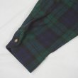 画像4: 90's PENDLETON レギュラーカラー ウールシャツ "MADE IN USA / BLACK WATCH" (4)