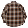 画像2: Pendleton ボタンダウン ウールシャツ “BROWN BASE” (2)