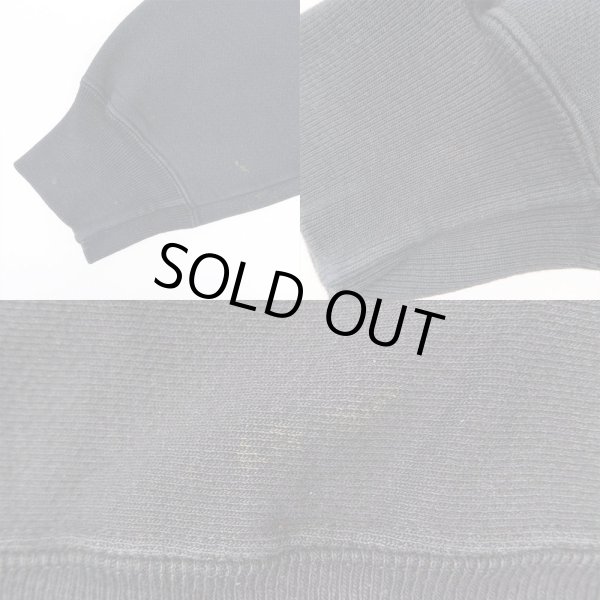 画像4: 00's Champion リバースウィーブ スウェット "BLACK" (4)